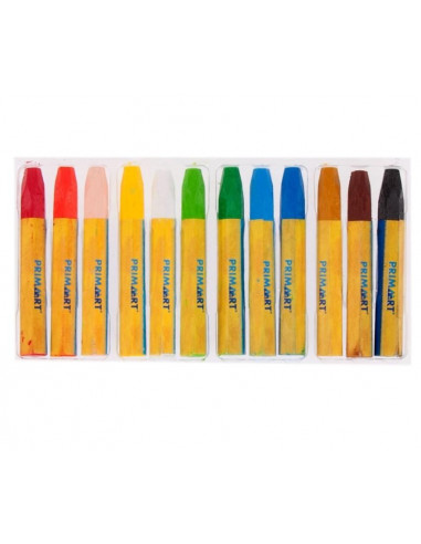 Prima Art Jumbo Oil Pastels - pasteluri uleioase 12