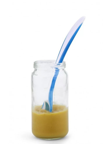 Nuvita Set 2 lingurite termosensibile - albastru