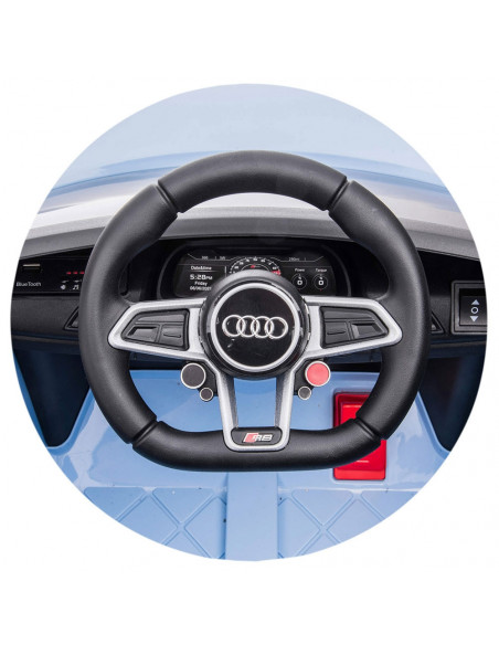 Masinuta electrica Chipolino Audi R8 Spyder black,ELKAUR8211B