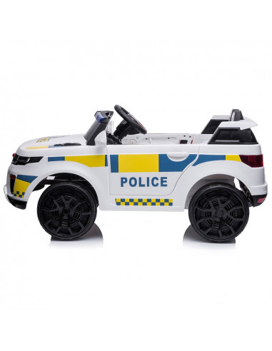 Masinuta electrica Chipolino Police SUV white,ELJPOL02202WH