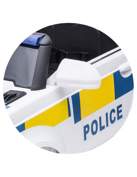 Masinuta electrica Chipolino Police SUV white,ELJPOL02202WH