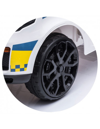 Masinuta electrica Chipolino Police SUV white,ELJPOL02202WH
