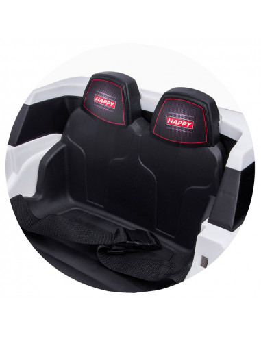 Masinuta electrica Chipolino Police SUV white,ELJPOL02202WH