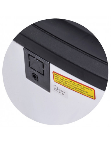 Masinuta electrica Chipolino Police SUV white,ELJPOL02202WH