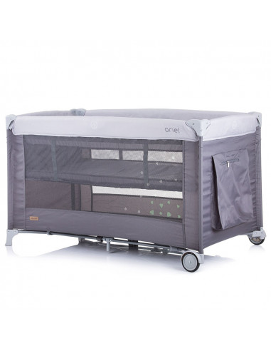 Patut pliabil Chipolino Ariel platinum,KOSIAR0221PL