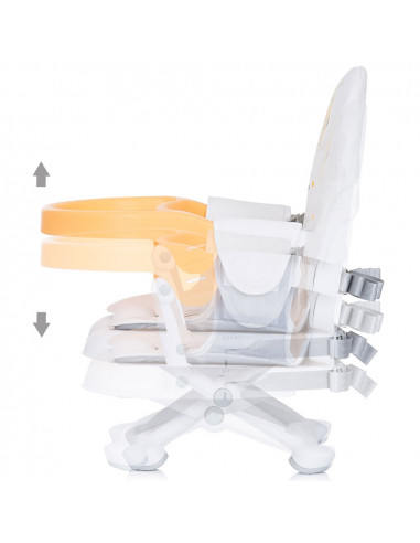 Inaltator scaun de masa Chipolino Lollipop banana,STHBL02204BA