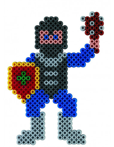 CAVALERI 4000 margele de calcat HAMA MIDI in cutie,Ha3145