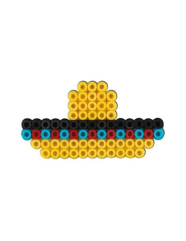 Set de 2000 margele HAMA MIDI cu 1 planseta de lucru in cutie