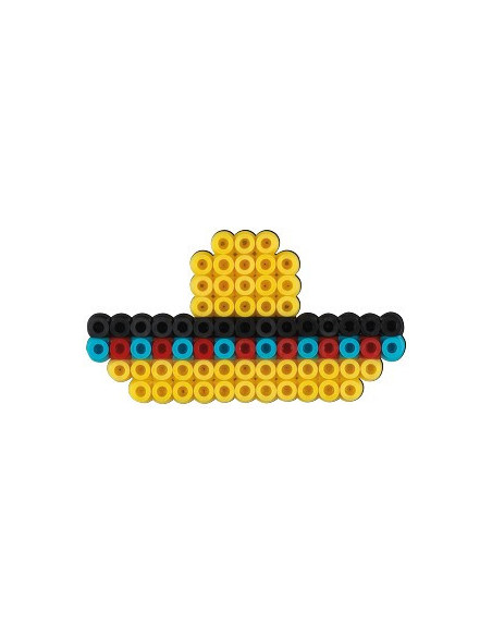 Set de 2000 margele HAMA MIDI cu 1 planseta de lucru in cutie