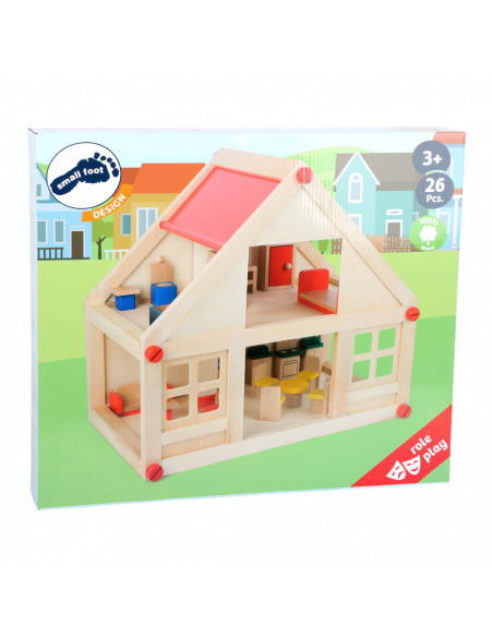 Casa papusii cu mobilier,L7253