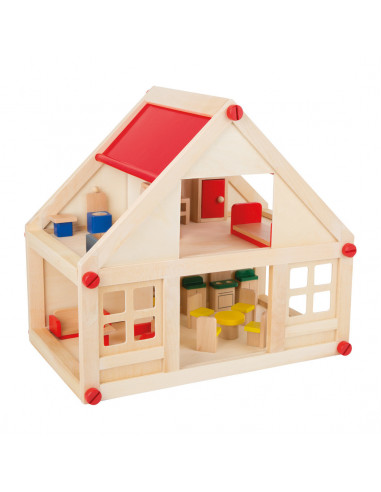 Casa papusii cu mobilier,L7253