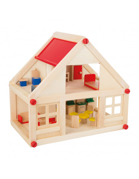 Casa papusii cu mobilier,L7253