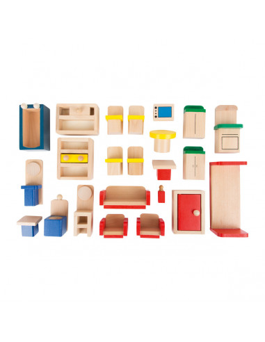 Casa papusii cu mobilier,L7253