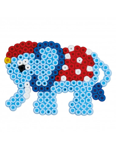 Set de 15000 margele si 3 plansete in borcan cu capac