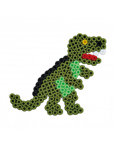 Set de 15000 margele si 3 plansete in borcan cu capac