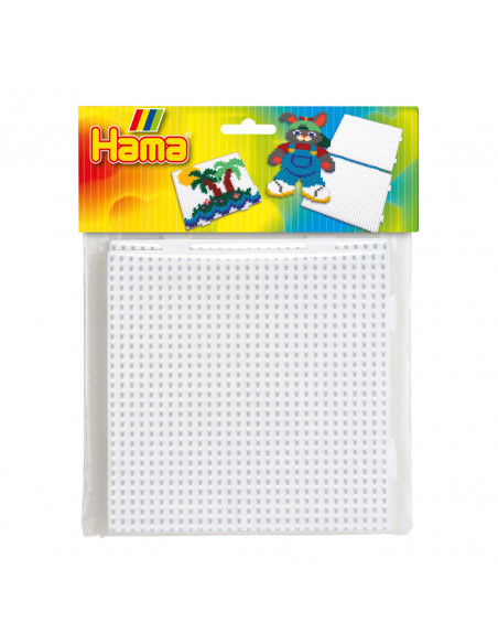 Set de doua plansete patrat pentru margele Hama midi,Ha4458