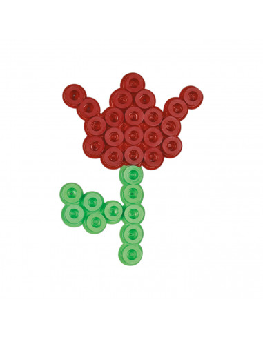 PRINTESA - 2000 Margele de calcat Hama midi + 1 planseta in