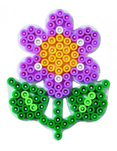 Floare - planseta de lucru Hama midi,Ha327 2