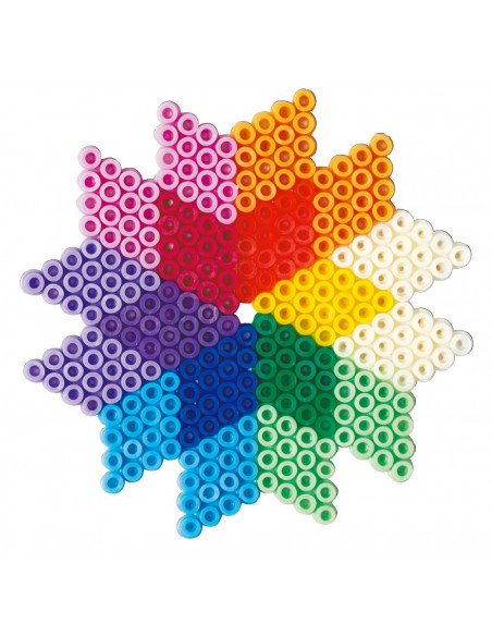 Paunul - set de 2000 margele Hama mini in blister,Ha5511