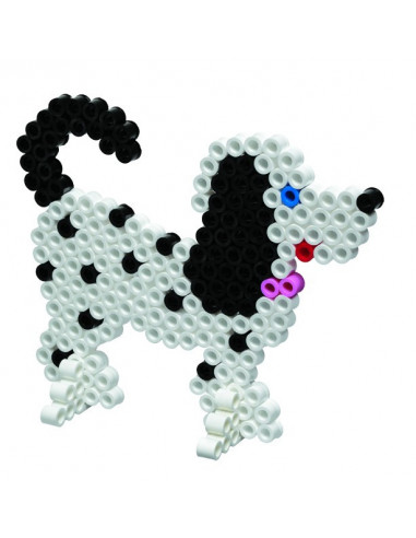 Catelul - set cu 350 margele Hama maxi in cutie,Ha8762