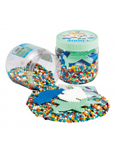 Set de 4000 margele de calcat Hama midi si 3 plansete in 2