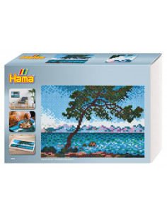 Set cu margele Hama midi arta - Claude Monet,Ha3606