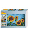 Set cu margele Hama midi arta - floarea soarelui,Ha3608