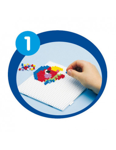 Set cu margele Hama midi arta - floarea soarelui,Ha3608