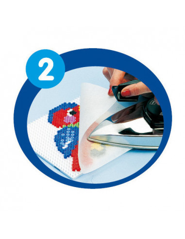 Set cu margele Hama midi arta - floarea soarelui,Ha3608