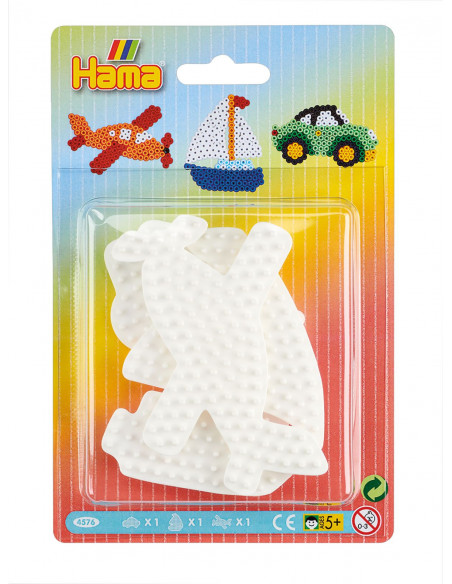 Set de 3 plansete pentru margele Hama midi pentru baieti -