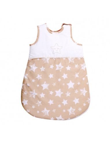 Sac de dormit de vara (0-6 luni), Beige Stars,20060120006