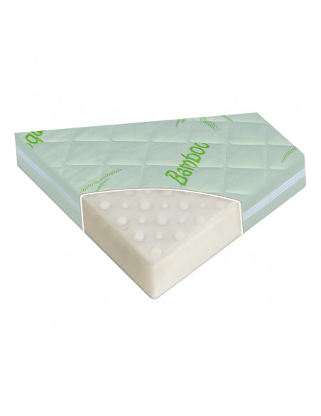 Saltea AIR COMFORT BAMBOO 60/120/9 cm, alb,2003010