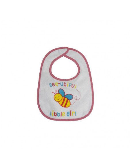 Set 7 bavete, small, bumbac, inchidere cu arici, culori Set 7 bavete, small, bumbac, inchidere cu arici, culori