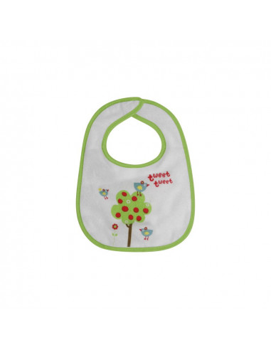 Set 7 bavete, small, bumbac, inchidere cu arici, culori Set 7 bavete, small, bumbac, inchidere cu arici, culori