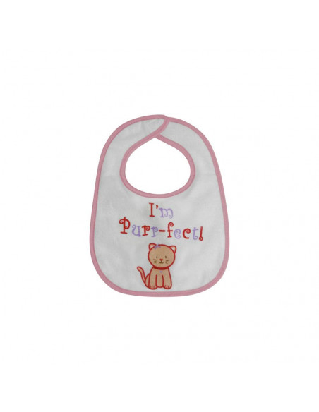 Set 7 bavete, small, bumbac, inchidere cu arici, culori Set 7 bavete, small, bumbac, inchidere cu arici, culori