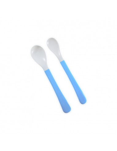 Set 2 lingurite cu varf moale, culori diferite,1023047