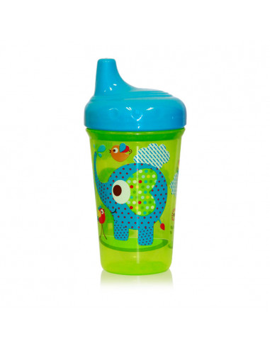 Cana cu manere si cioc ergonomic 300 ml, culori diferite,1023037