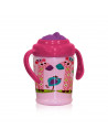 Cana cu manere, supapa anticurgere si pai 270 ml, culori