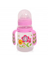 Biberon cu gat larg si 2 manere 250 ml, culori diferite,1020068
