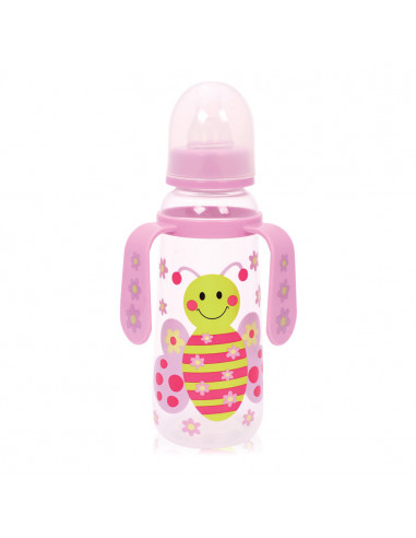 Biberon cu 2 manere 250 ml, culori diferite,1020066