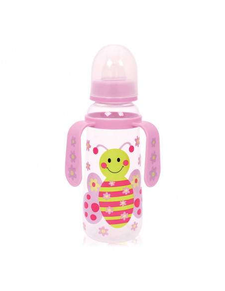 Biberon cu 2 manere 250 ml, culori diferite,1020066
