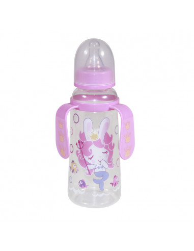 Biberon cu 2 manere 250 ml, culori diferite,1020066