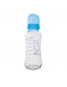 Biberon din sticla 240 ml, Blue,10200620002