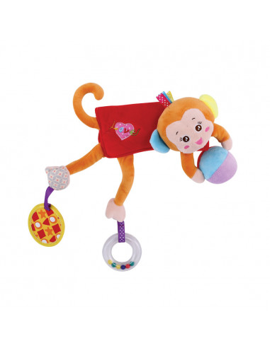 Jucarie "Imbratiseaza-ma", Beige Monkey,10191260001