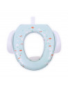 Reductor moale pentru toaleta, cu manere, White
