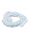 Reductor moale pentru toaleta, cu manere, White