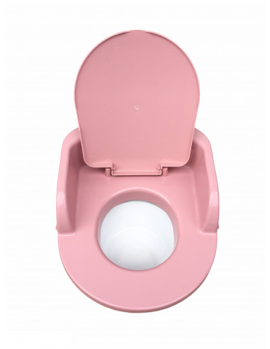 Minitoaleta pentru copii, Bear Dark Pink,10130450241