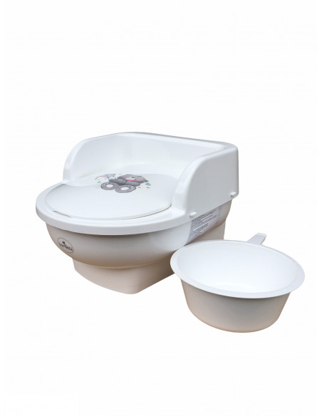 Minitoaleta pentru copii, Bear White,10130450092