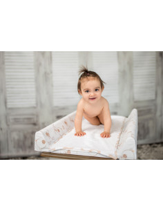 Saltea de infasat cu intaritura 50x71 cm, Green,10130250006 2