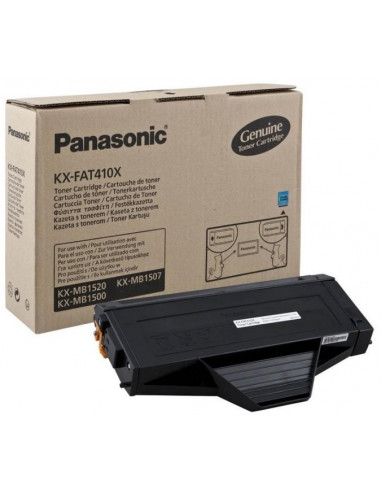 Cartus Toner Original Panasonic KX-FAT410X Black, 2500